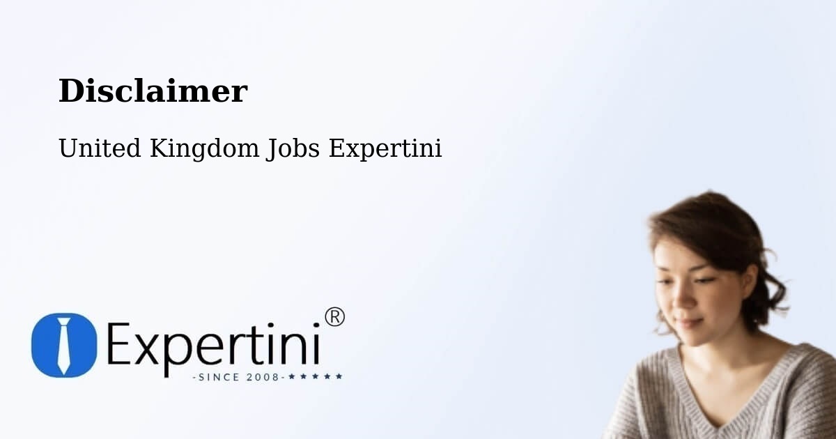 Disclaimer – Horsham - United Kingdom Jobs Expertini